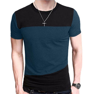 T Shirt Slim Fit O Neck tshirts Men Short Sleeve Casual Tee Tops