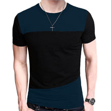 Load image into Gallery viewer, T Shirt Slim Fit O Neck tshirts Men Short Sleeve Casual Tee Tops