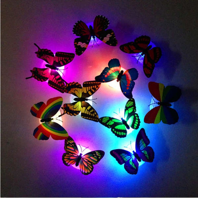 LED 3D Butterfly Wall Lights