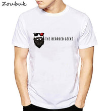 Load image into Gallery viewer, Fashion The Bearded Geeks Podcast T shirt