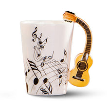 Load image into Gallery viewer, Novelty Guitar Ceramic Mug