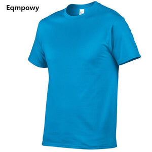 New High quality men T shirt casual short sleeve o-neck