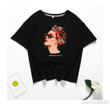 Load image into Gallery viewer, Harajuku White T shirt Women