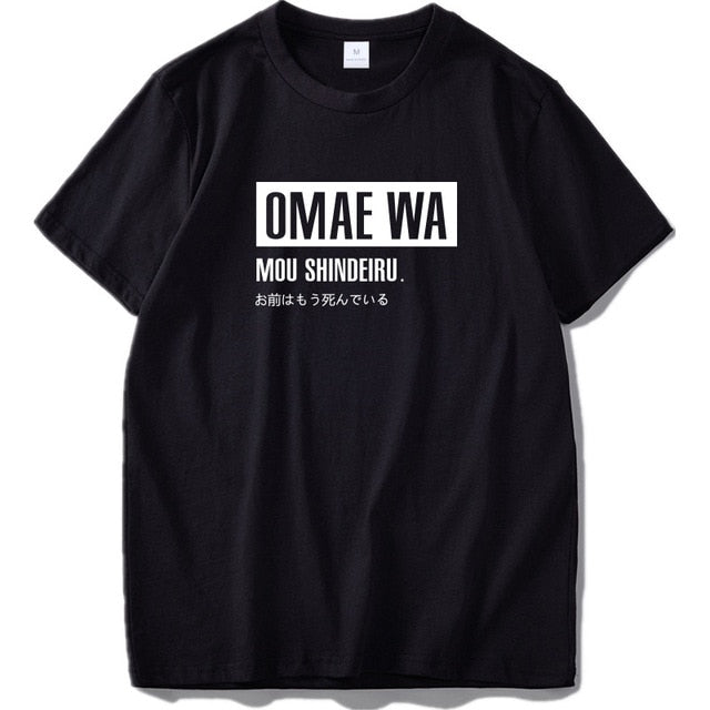 Top Short Sleeve O-neck Black