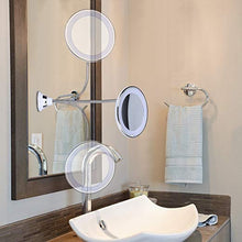 Load image into Gallery viewer, Wall-Mount Makeup Mirror