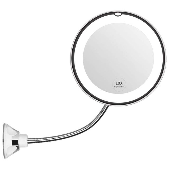 Wall-Mount Makeup Mirror
