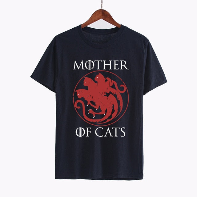 Mother of Cats harajuku Tees Tshirts
