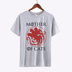 Mother of Cats harajuku Tees Tshirts