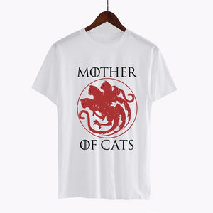 Mother of Cats harajuku Tees Tshirts