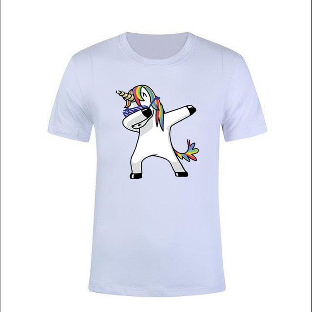 Stefan janoski Poleras De Mujer Moda 2019 Unicorn Printing T Shirt Women Harajuku Kawaii Plus Streetwear Ulzzang Camisas Mujer