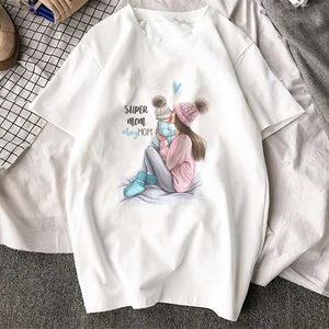 New Arrival T Shirt Tee Shirt Super Mom Female